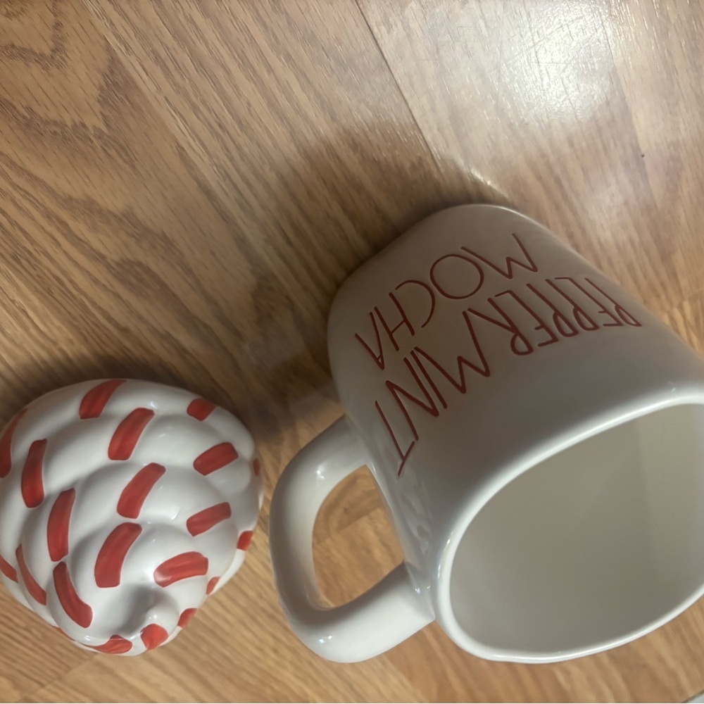 Rae Dunn Christmas Peppermint Mocha Mug - Picture 4 of 8
